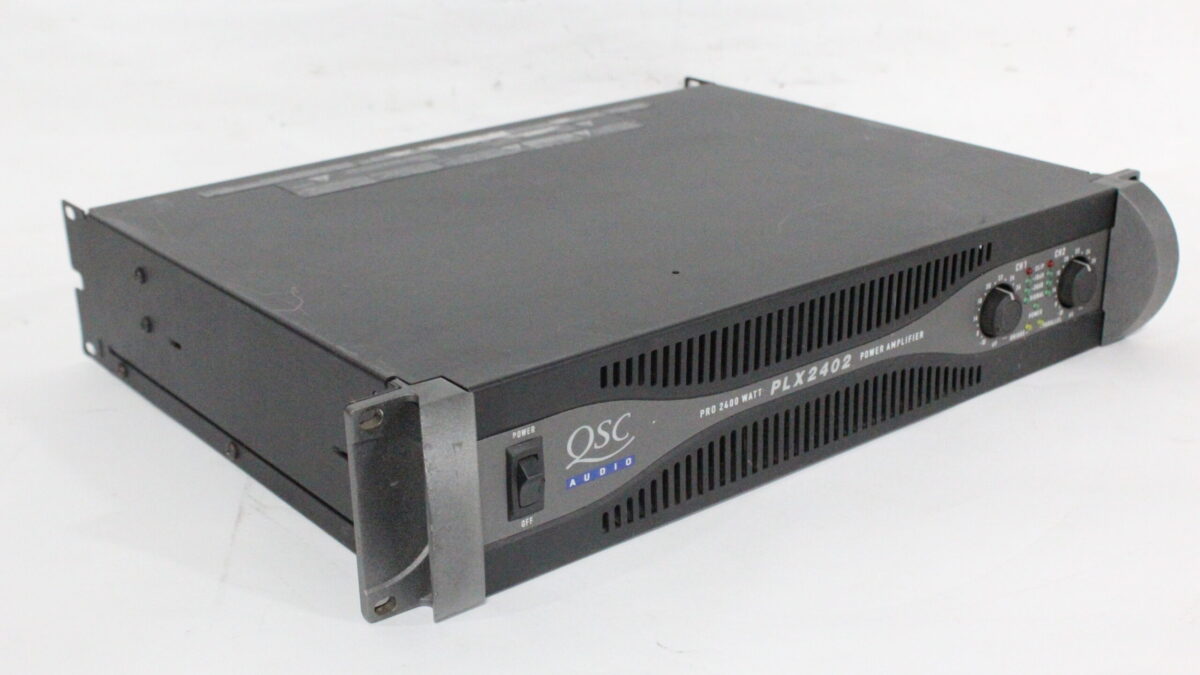 QSC PLX 2402 Two-Channel Pro 2400 Power Amplifier