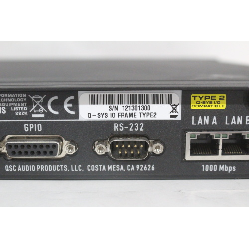 QSC Versatile Q-SYS IO–Network Interface - 5