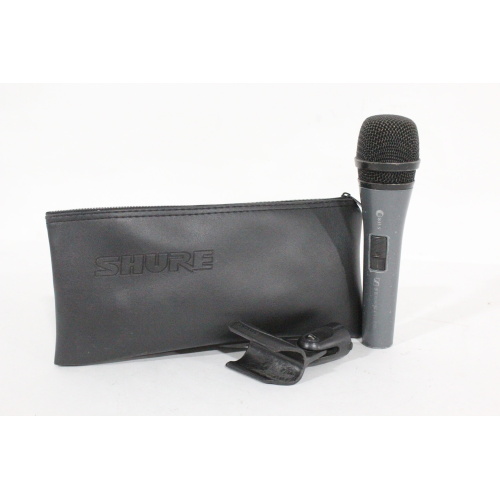 Sennheiser E835 Cardioid Dynamic Vocal Microphone with Swivel Mount Adapter In Leather Case - 1