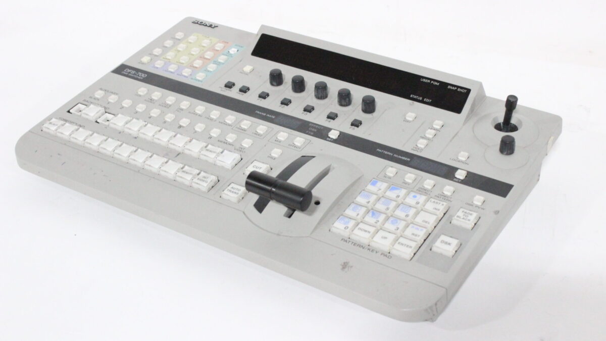 Sony DFS-700 DME Switcher w/ Control Panel(Missing Knobs)