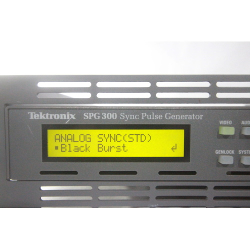 Tektronix SPG300 Sync Pulse Generator w Tektronix WVR5000 HDSD-SDI Multi-Standard Multi-Format Compact Video Waveform Rasterizer - 3