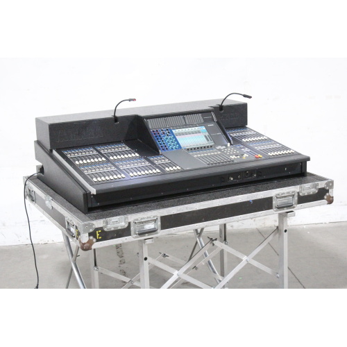 Yamaha M7CL-48 Digital Mixing Console w/ (2) Yamaha I/O and (1) Dan Dugan  I/O Option Cards in Wheeled Hard Case · AVGear