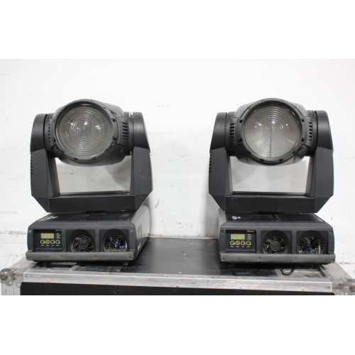 2 Martin MAC 2000 Wash XB Moving Head Lights in Wheeled Hard Case 14825373 Fixture Hours - 2