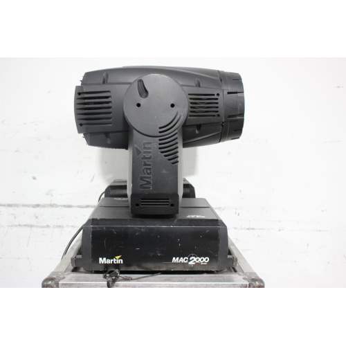 2 Martin MAC 2000 Wash XB Moving Head Lights in Wheeled Hard Case 14825373 Fixture Hours - 5