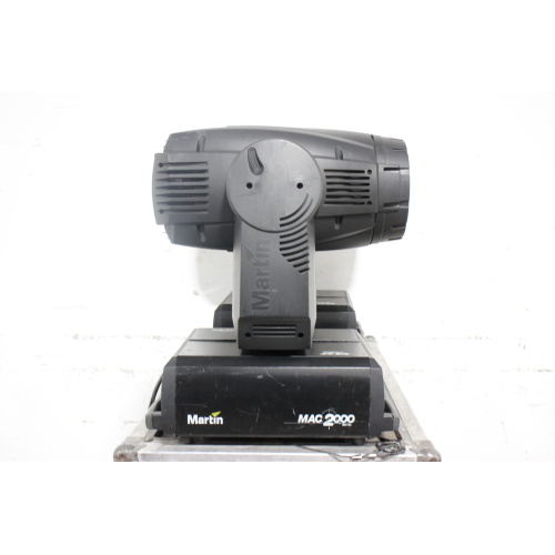 2 Martin MAC 2000 Wash XB Moving Head Lights in Wheeled Hard Case 43748493 Fixture Hours - 7