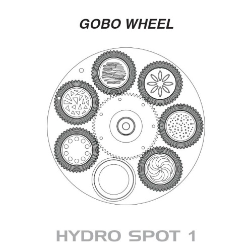 ADJ Hydro Spot 1 IP65-Rated LED Moving Head - 15