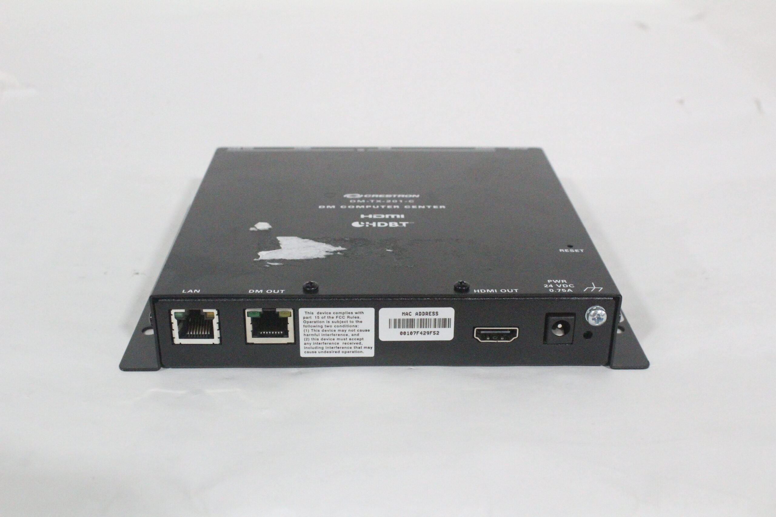 Crestron DM-TX-201-C DigitalMedia 8G+ Transmitter / DM Computer Center ...