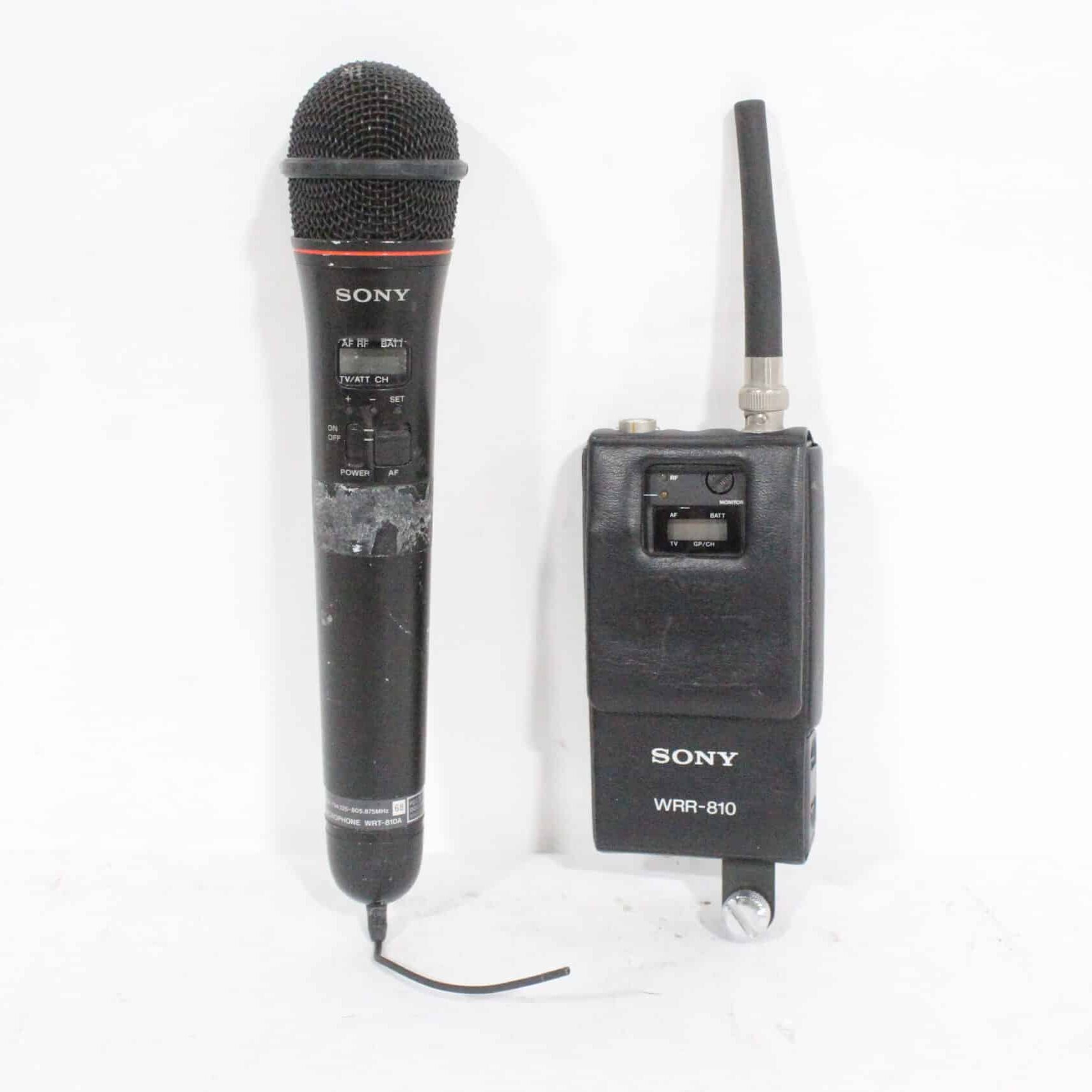 Sony WRR-810A UHF Tuner w/ Wireless Microphone WRT-810A · AVGear