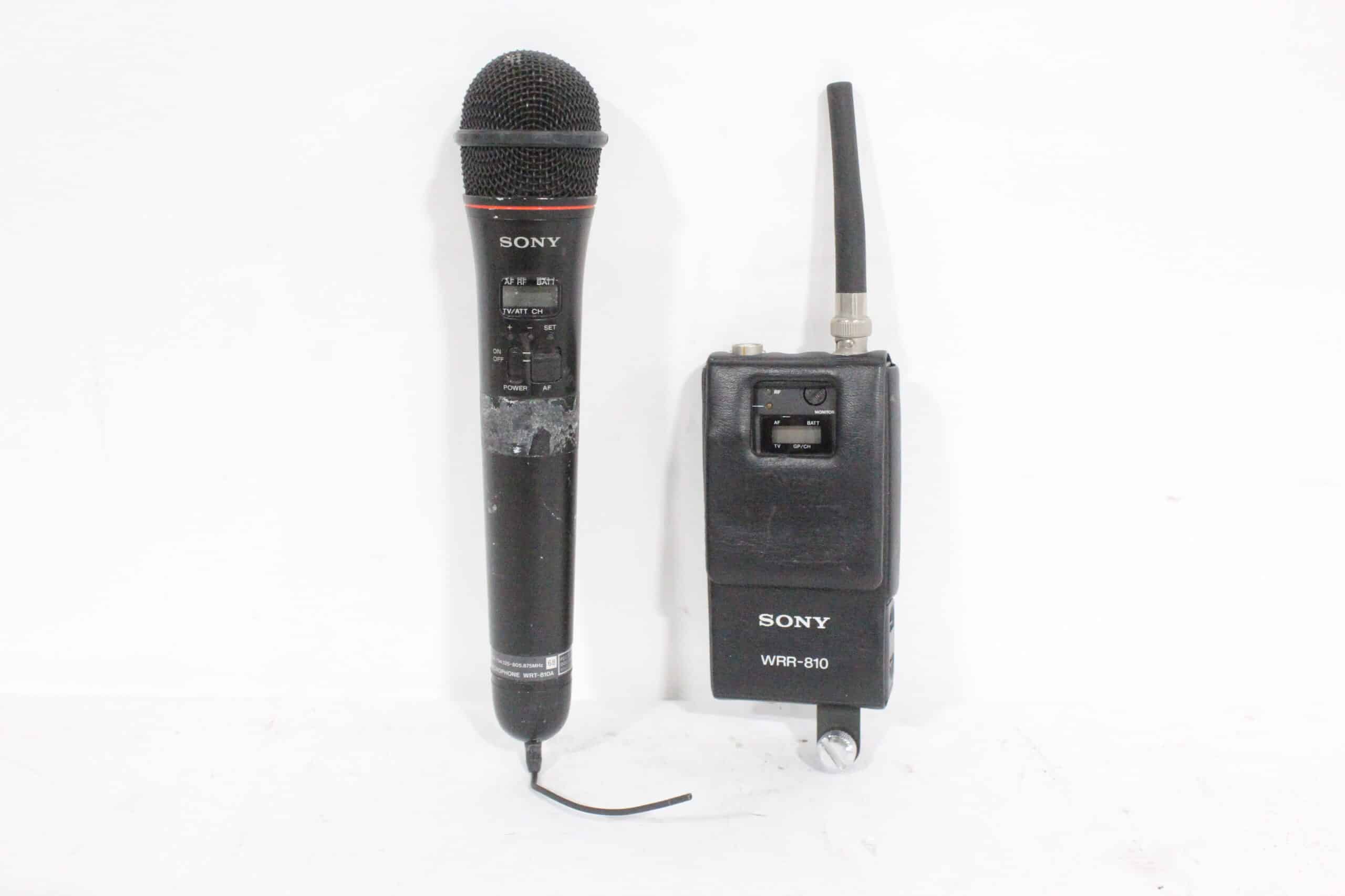 Sony WRR-810A UHF Tuner w/ Wireless Microphone WRT-810A