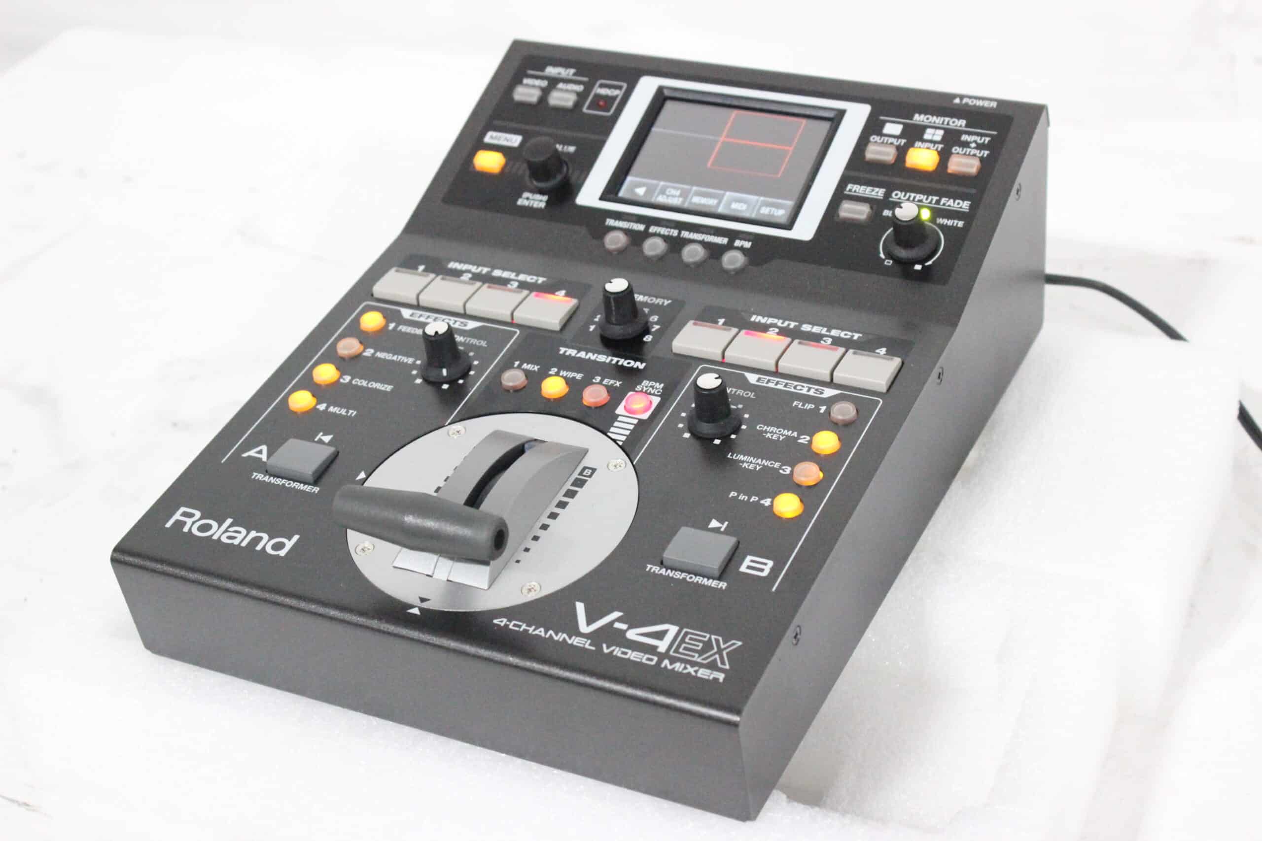 新作情報Edirol V-4 4-Channel Video Mixer ビデオミキサー VJ関連機器