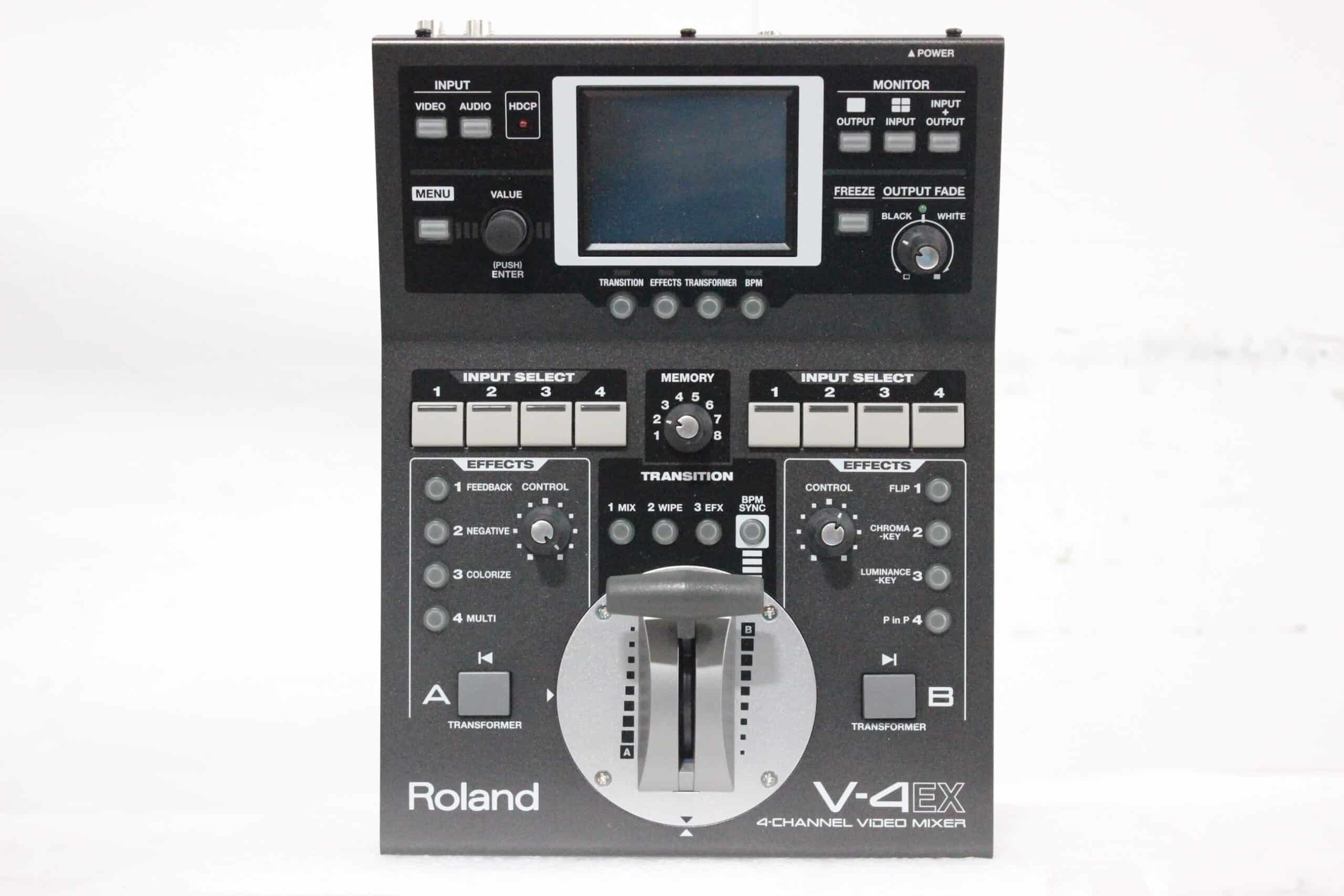 Roland V-4EX 4-Channel Digital Video Mixer with Effects [B-Stock]