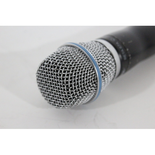 Shure UR2-H4 Handheld Wireless Microphone 518-578 MHz w Beta 87A Capsule and Mic Clip - 4