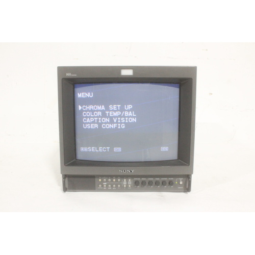 Sony PVM-1354Q Trinitron Color Video Monitor - 3