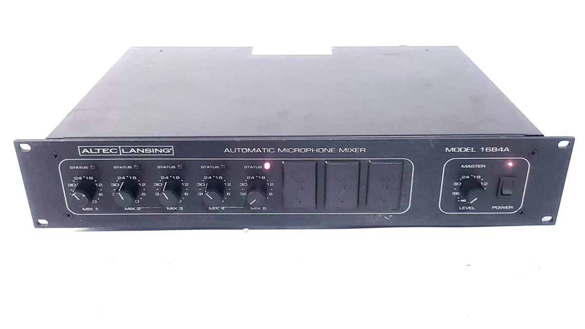 Altec Lansing 1684A 5 Channel Automatic Microphone Mixer