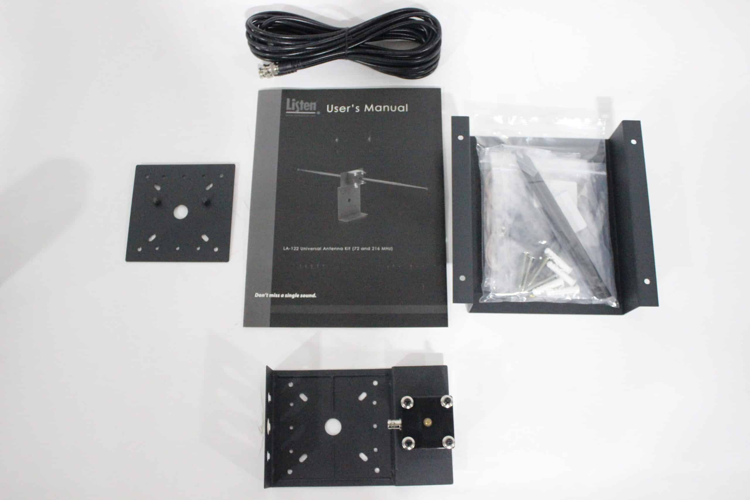 Listen Technologies LA-122 Universal Antenna Kit (72 and 216 MHz) in ...