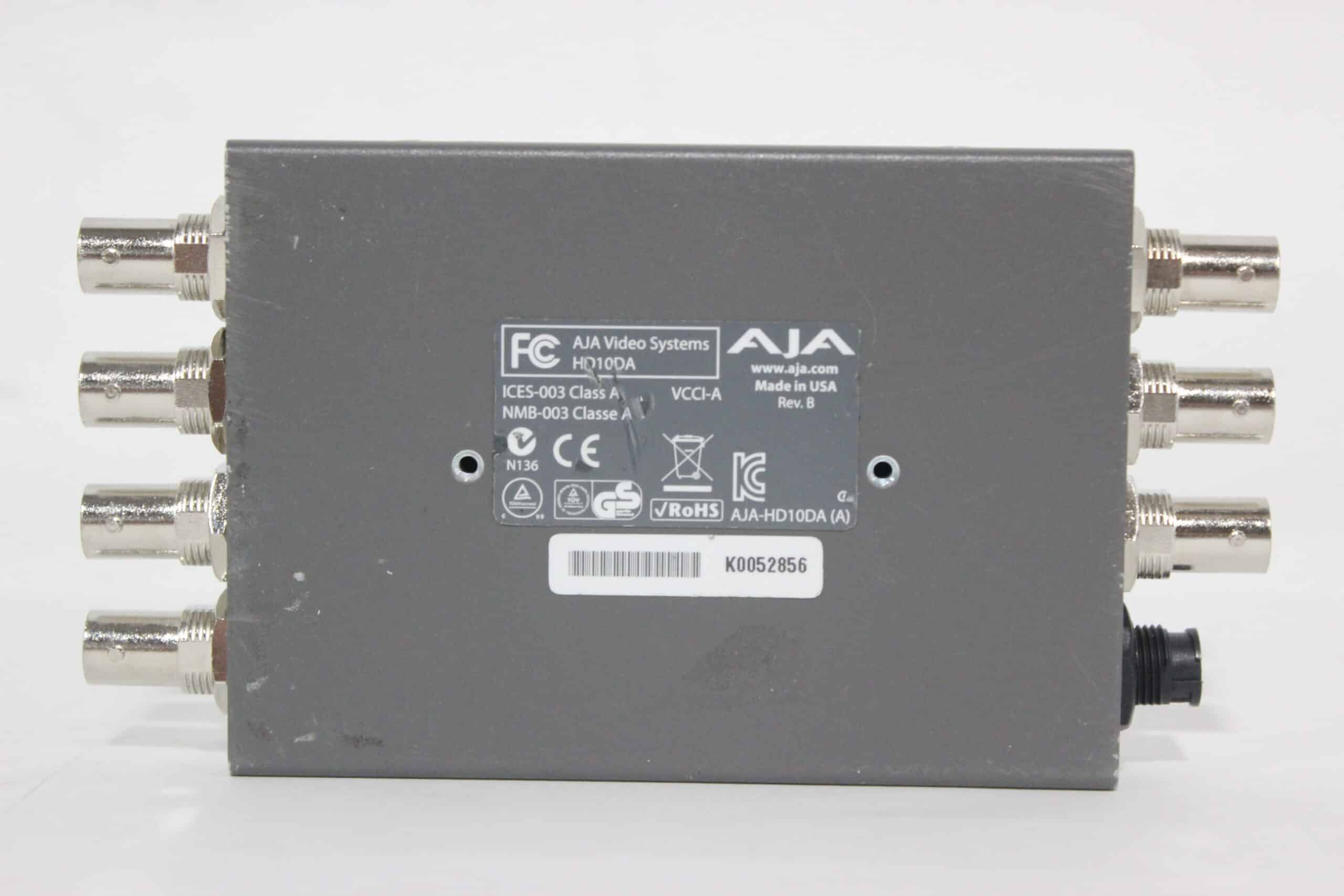 AJA HD10DA 1x6 HD/SD-SDI Distribution Amp - In Original Box