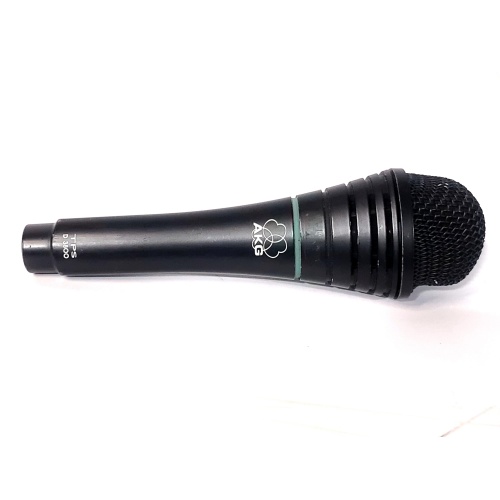 AKG TPS D3800 Dynamic Microphone DENTED in Soft Pouch - 2