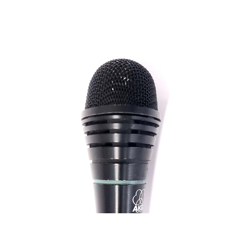 AKG TPS D3800 Dynamic Microphone DENTED in Soft Pouch - 3