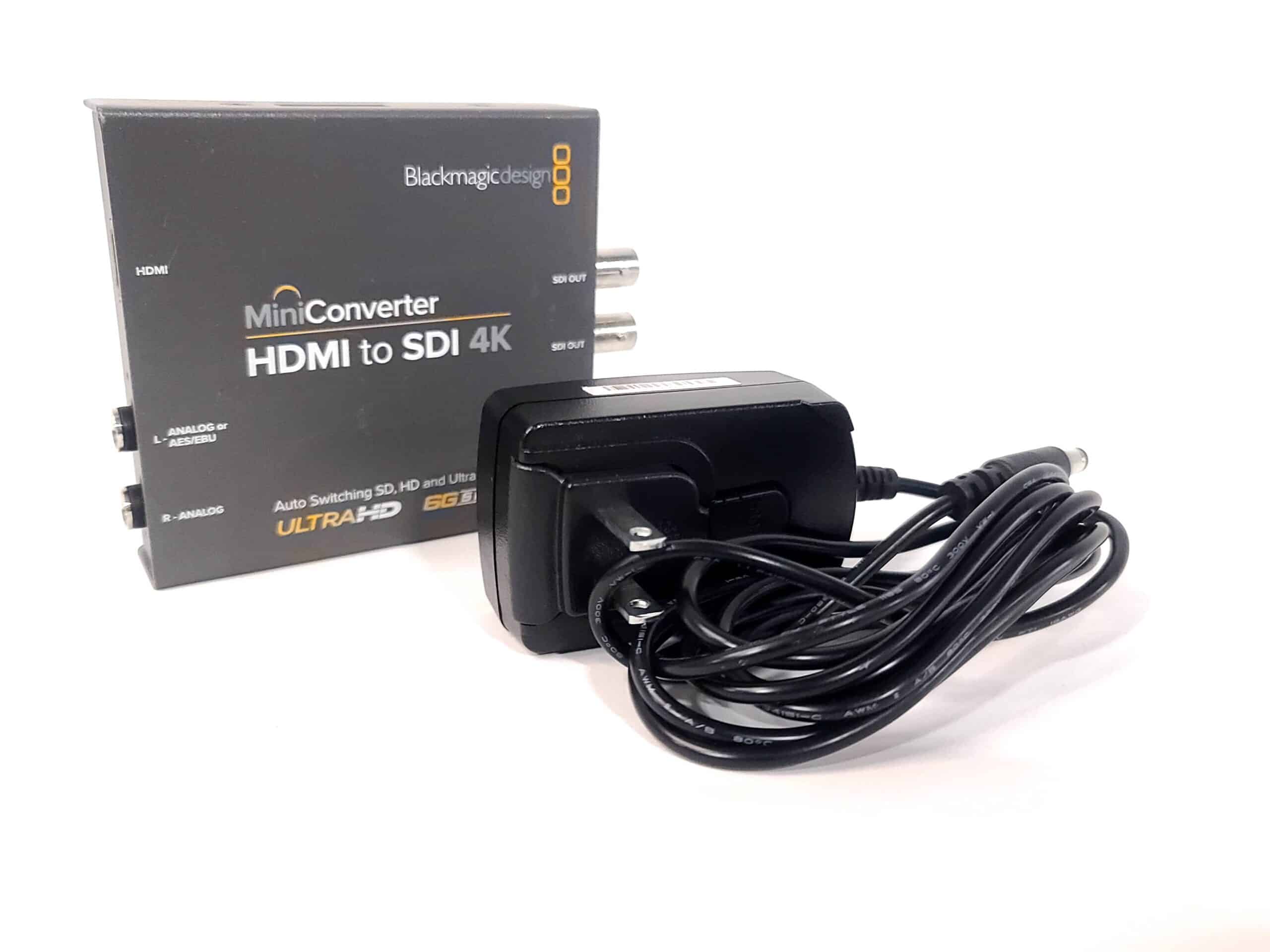 Blackmagic Design Mini Converter HDMI to SDI 4k w/ PSU