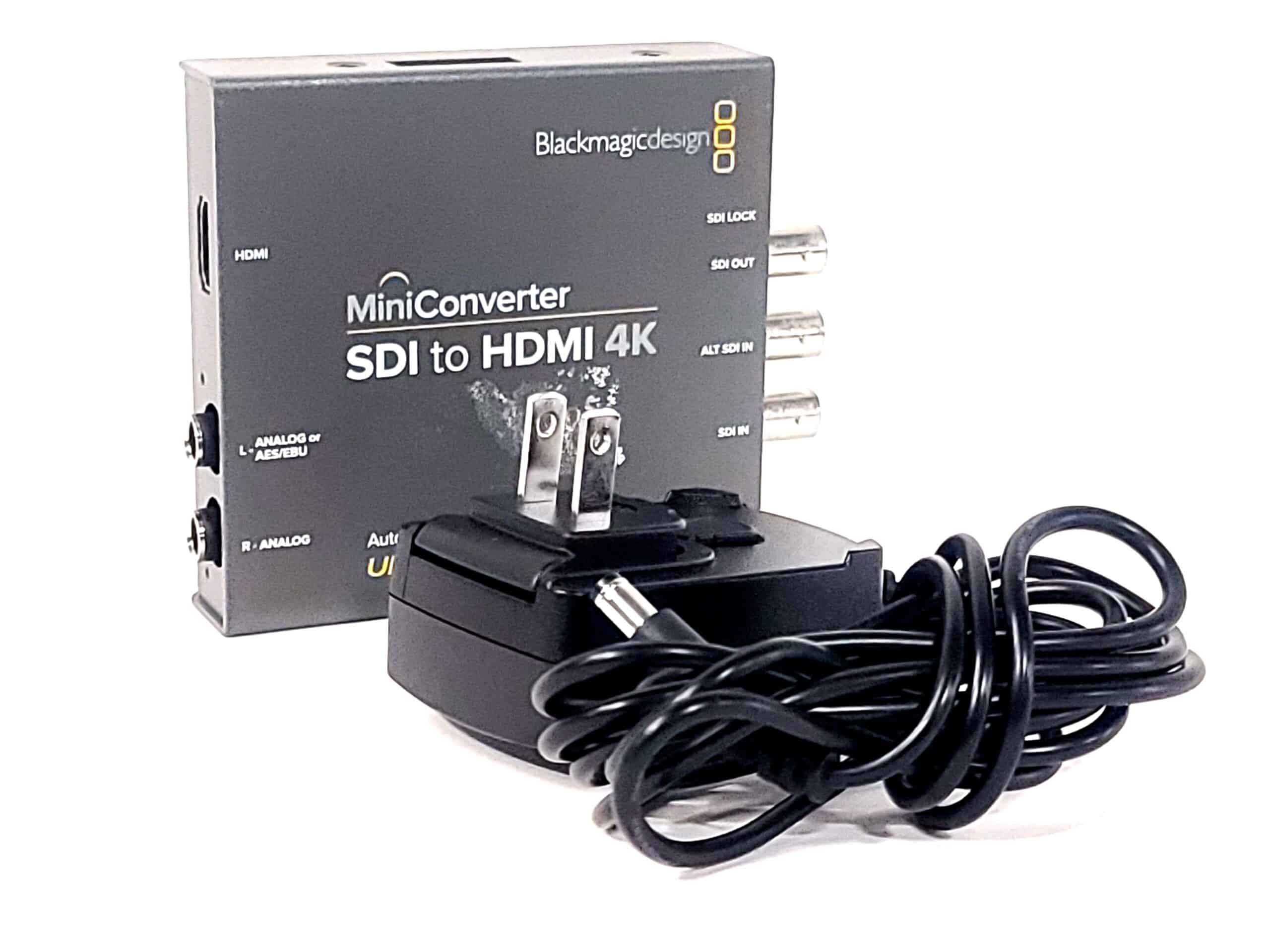 Blackmagic Design Mini Converter SDI to HDMI 4k w/ PSU