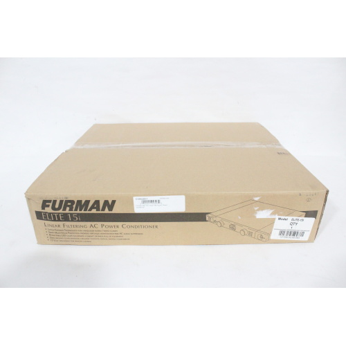 NEW Furman Elite 15i Linear Filtering AC Power Conditioner - 3