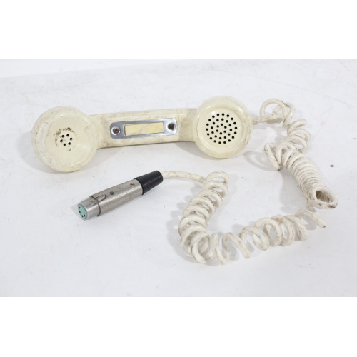 Unbranded 4-Pin Telephone Handset White - 1