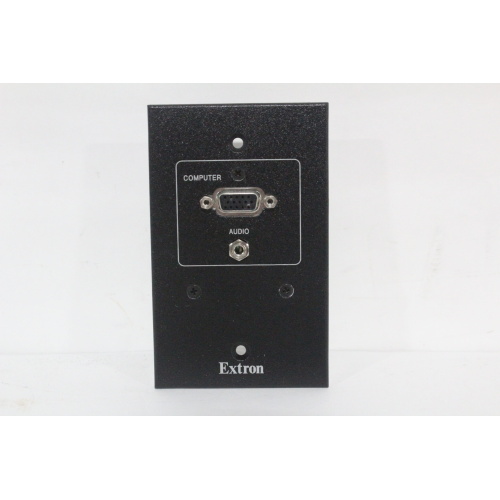 extron wall plate 150 vga black - 2