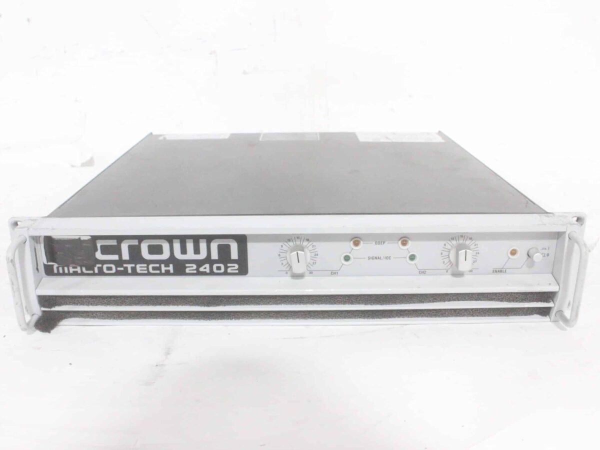 Crown Macro-Tech 2402 Power Amplifier