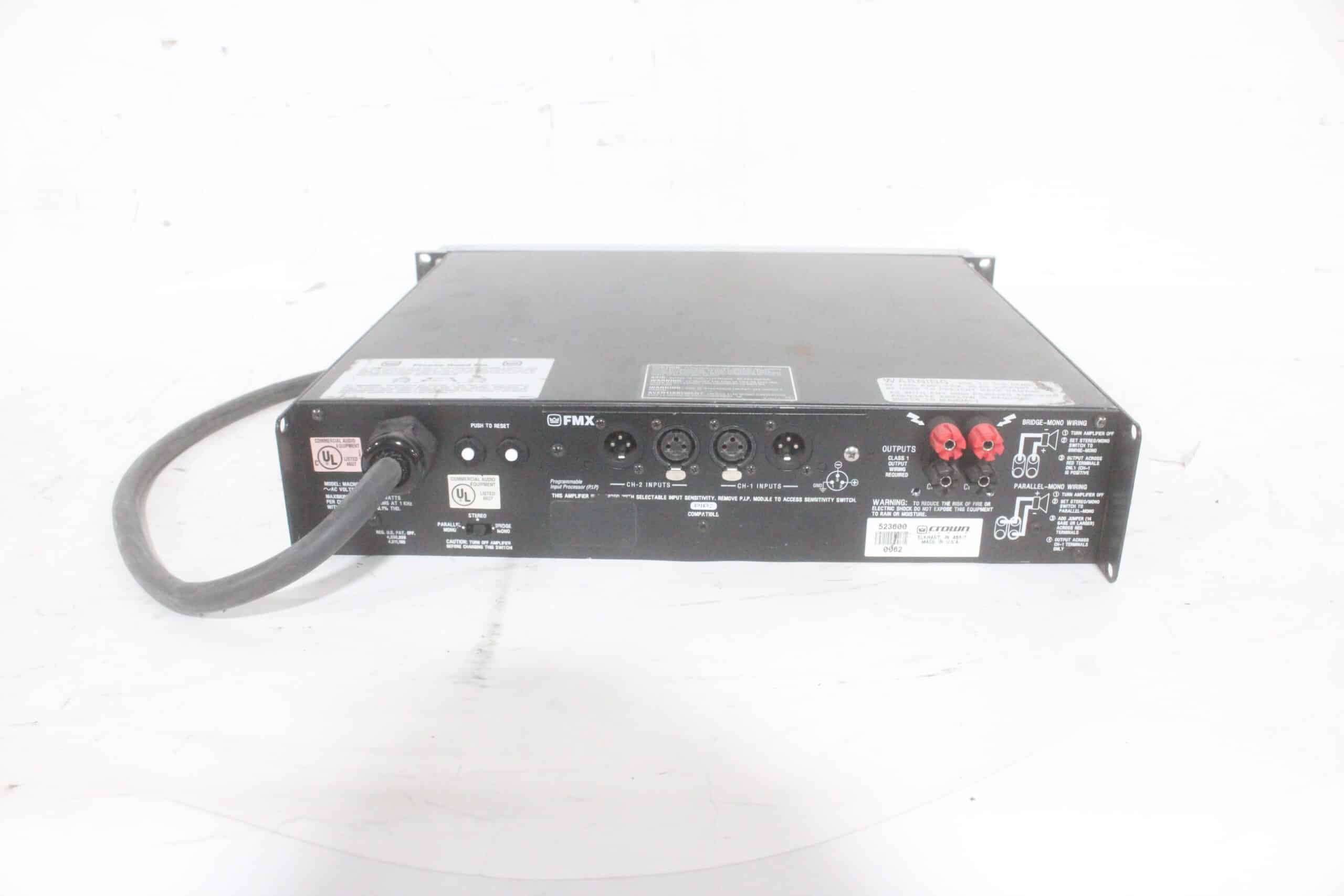 Crown Macro-Tech 2402 Power Amplifier