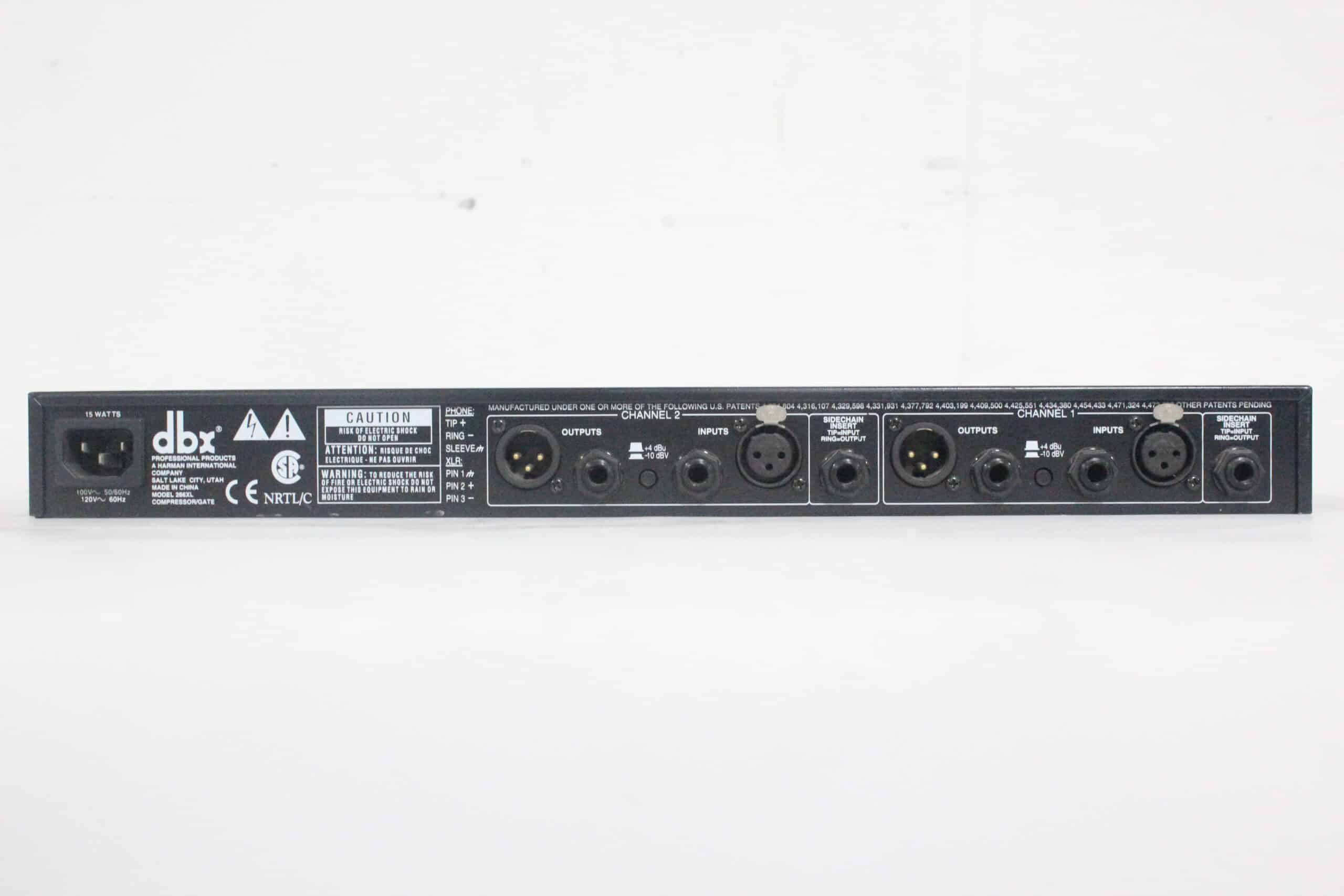 DBX 266XL Stereo Compressor / Gate