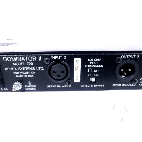 Aphex Model 720 Dominator ll Precision Multiband Peak Limiter - 6