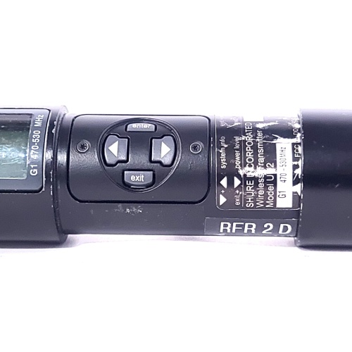 Shure UR2 Handheld Wireless Transmitter (G1: 470-530 MHz)