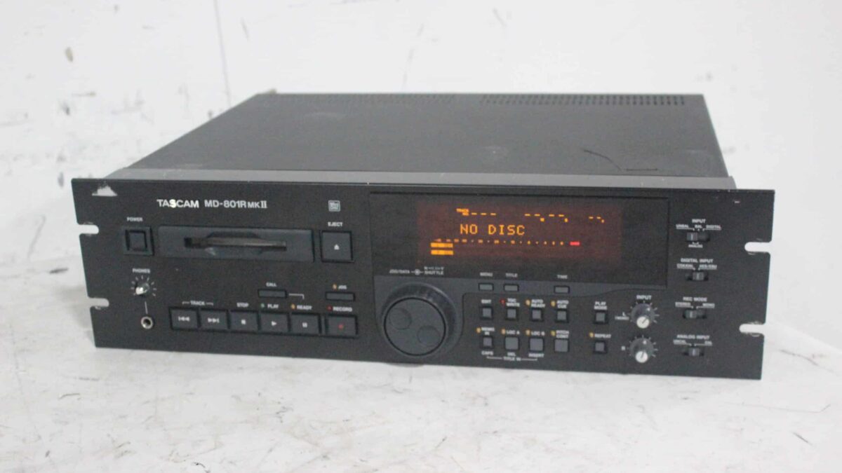 Tascam MD-801R MKII Disc Recorder