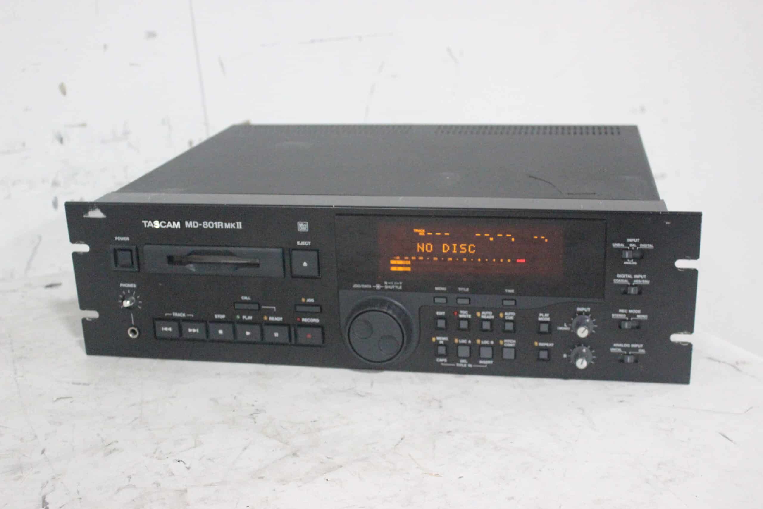 Tascam MD-801R MKII Disc Recorder · AVGear