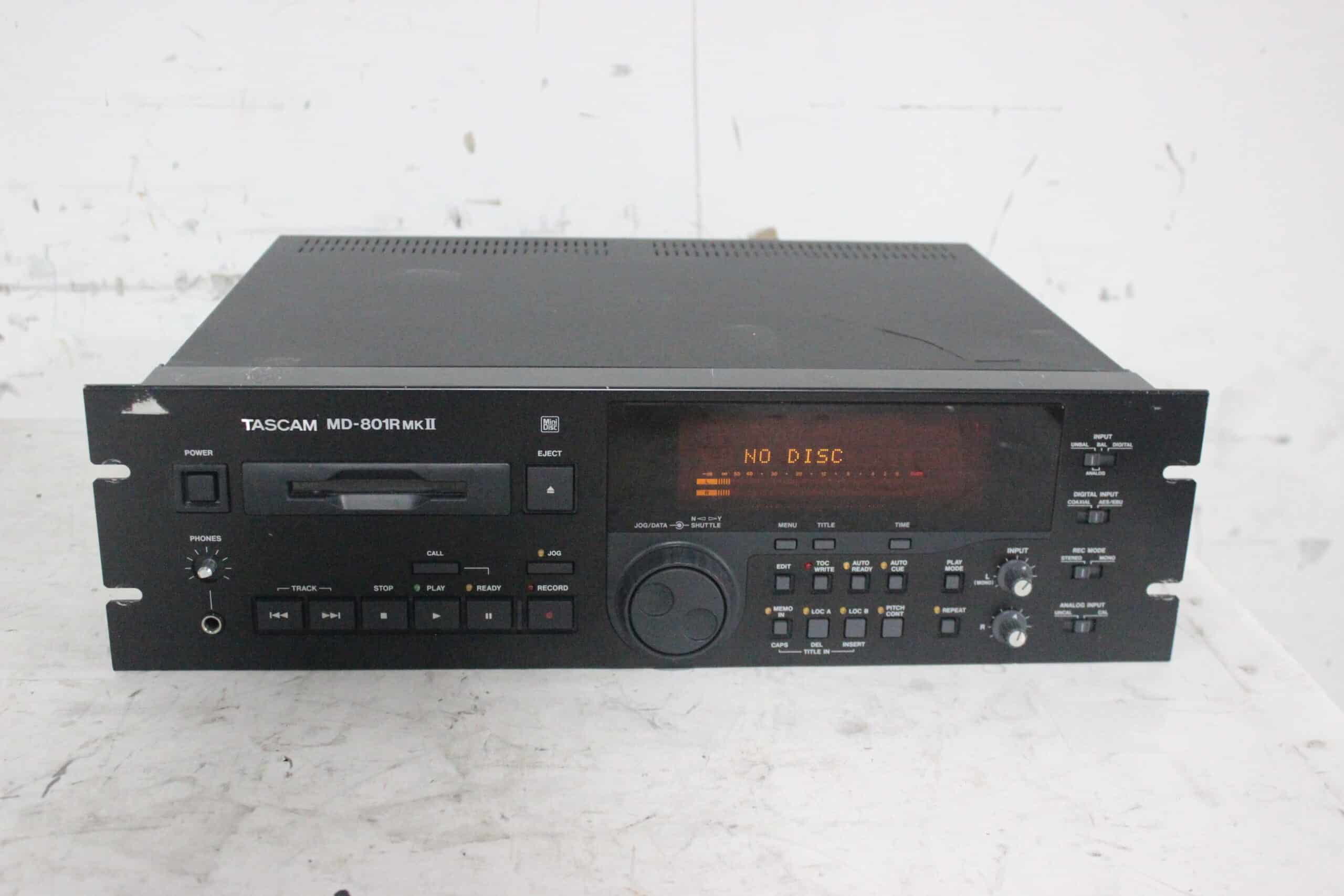 Tascam MD-801R MKII Disc Recorder