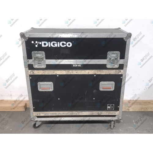 DiGiCo SD9 Digital Mixing Console in Wheeled Hard Case