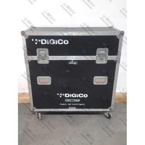 DiGiCo SD9 Digital Mixing Console in Wheeled Hard Case