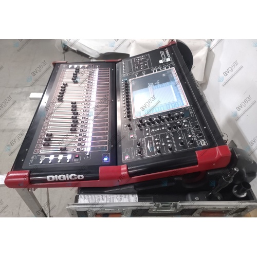 DiGiCo SD9 Digital Mixing Console in Wheeled Hard Case