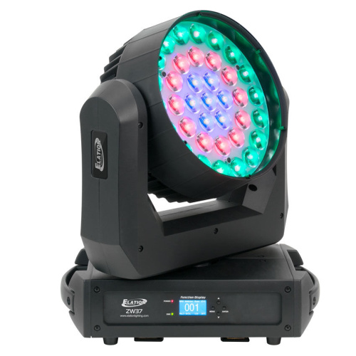 (2) Elation ZW37 LED Wash RGBW Moving Light