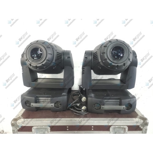 (2) Martin MAC 700 Profile Moving Head Lights w/ Accessories in Wheeled Hard Case